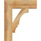 Ekena Millwork Balboa Block Rough Sawn Bracket, Western Red Cedar, 4"W x 16"D x 20"H BKT04X16X20BOA05RWR - alternate 3